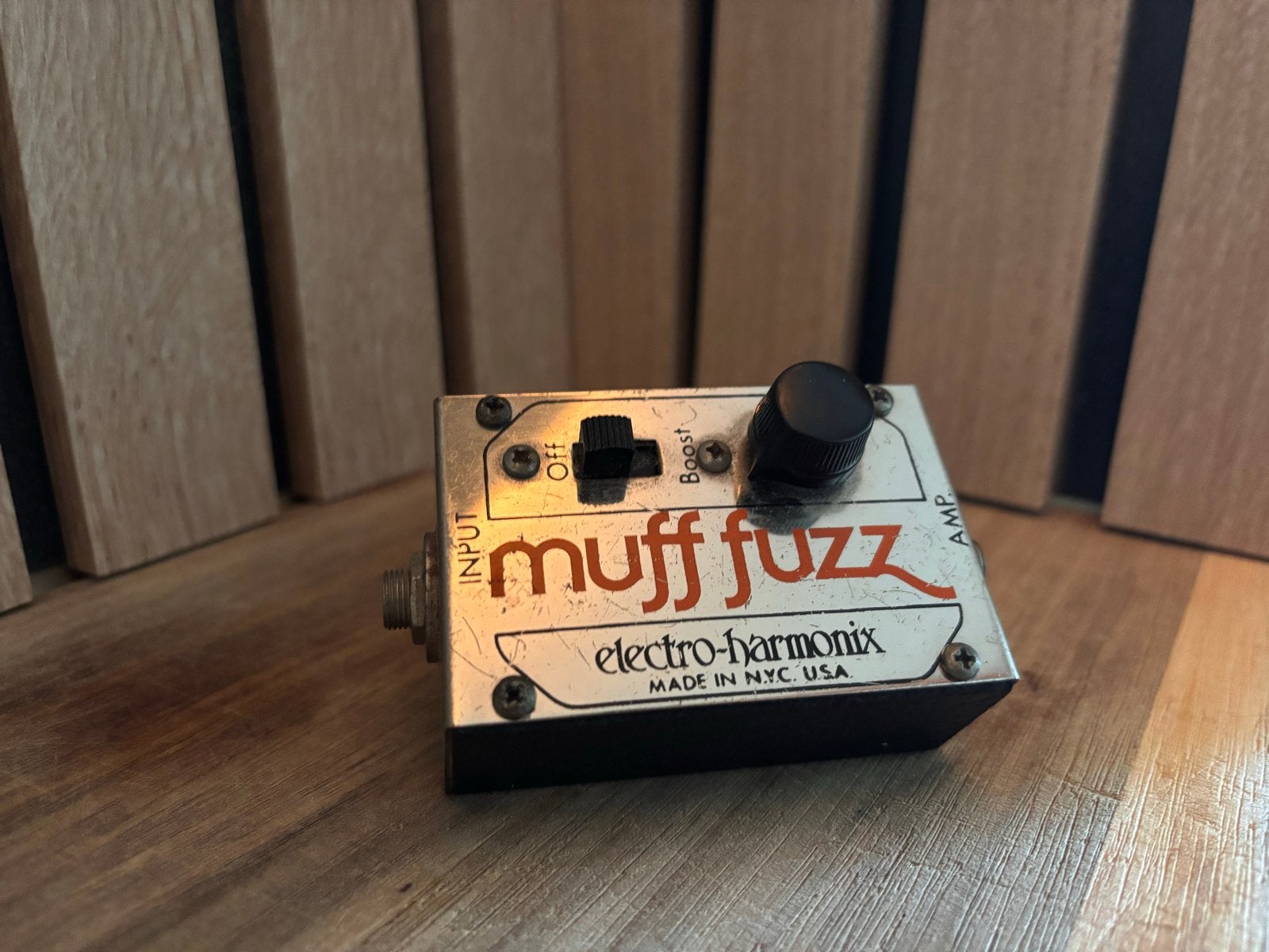 EHX Muff Fuzz 1979 Vintage Fuzz, Muziek en Instrumenten, Ophalen of Verzenden, Gebruikt, Distortion, Overdrive of Fuzz