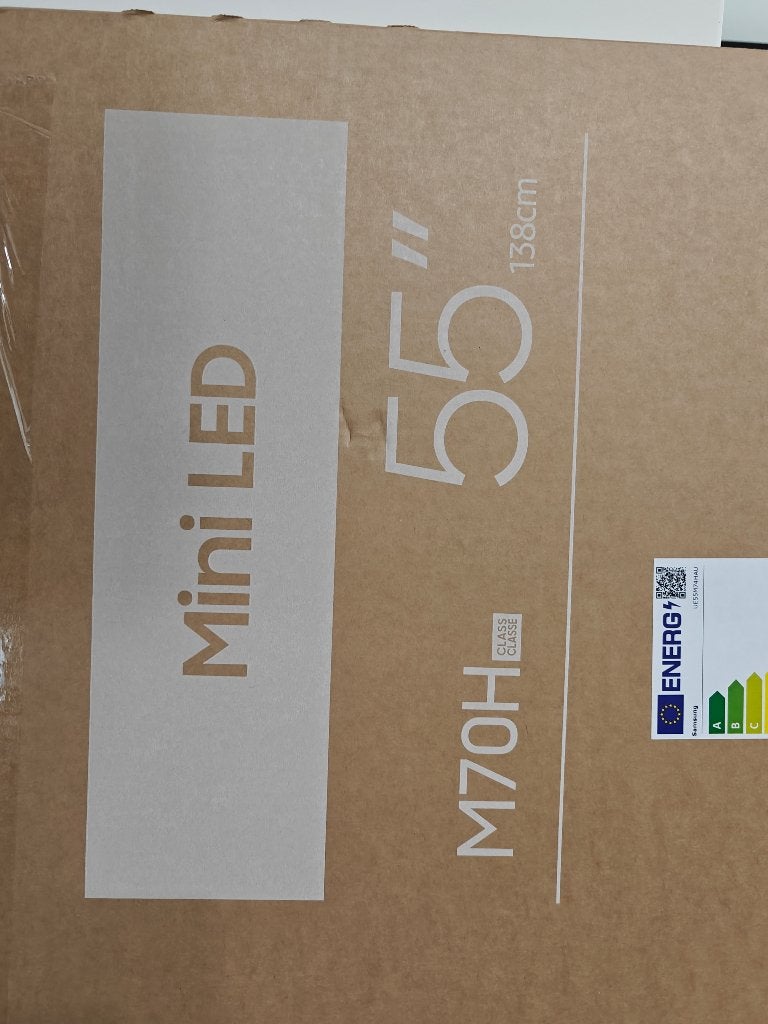 Samsung 55inch miniLED tv, Ophalen, LED, Nieuw, 120 Hz
