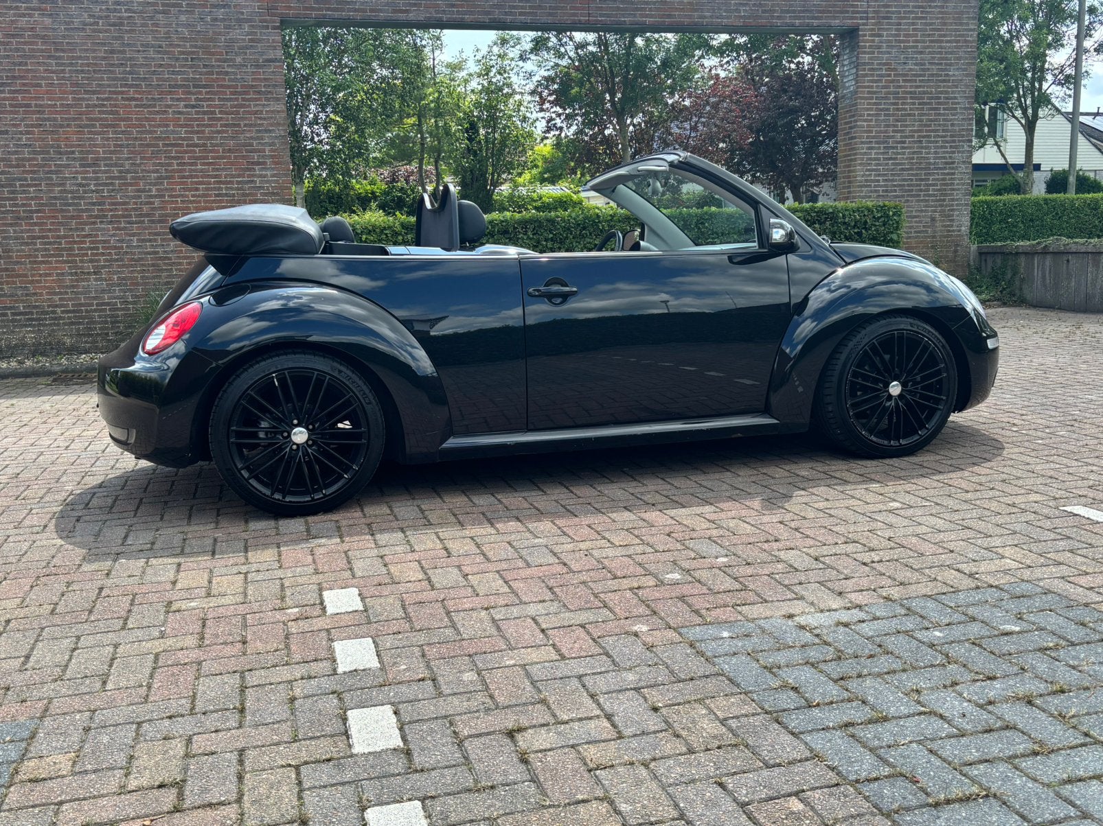 Volkswagen New Beetle 1.8 turbo Cabriolet 2e eig.NL auto!, Voorwielaandrijving, 1363 kg, 4 cilinders, Cabriolet