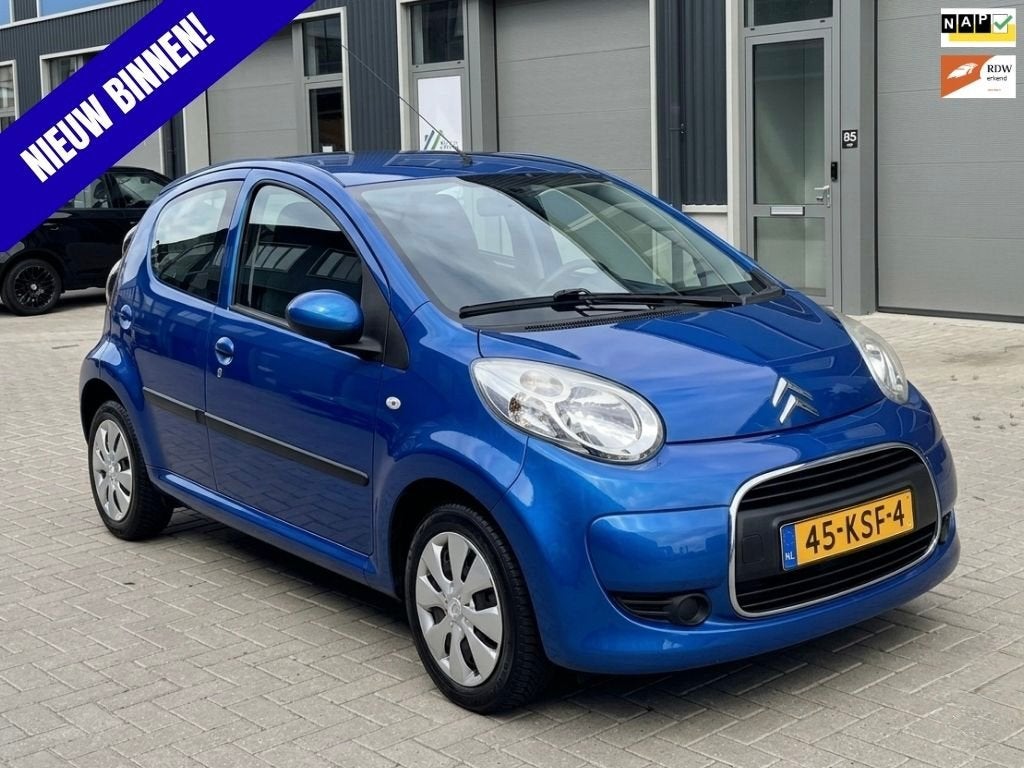 Citroën C1 | Automaat | 56DKM NAP | Airco | 5DR | Nwe APK!, Auto's, Citroën, C1, 68 pk, Origineel Nederlands, Bedrijf