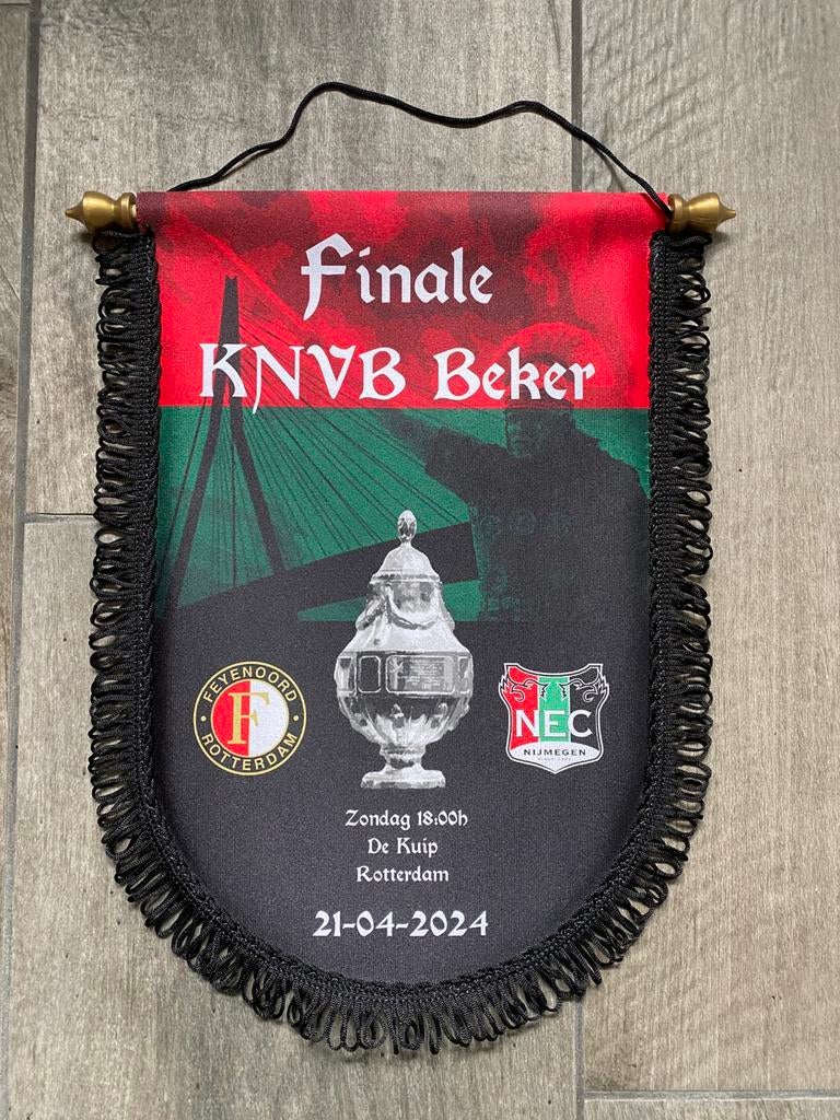 Vaan Feyenoord finale knvb beker, Verzenden, Zo goed als nieuw, Feyenoord, Vaantje of Sjaal
