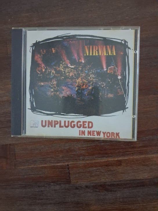 Nirvana - MTV Unplugged in New York CD (Geffen, VG+), Ophalen of Verzenden, Zo goed als nieuw, Alternative Rock, Live-album