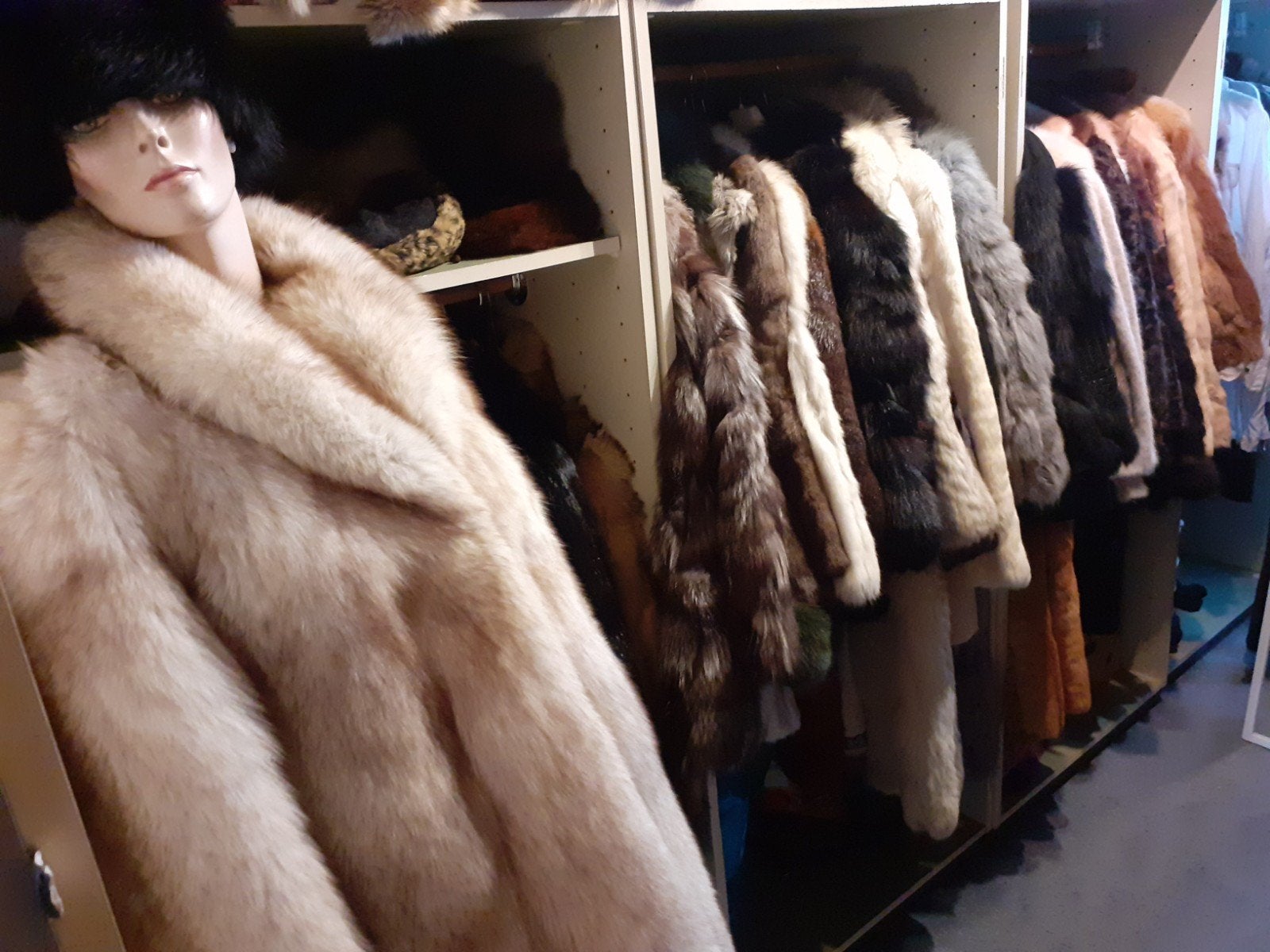 Prachtige echte vintage bontjas bont jas bontmantel te koop, Kleding | Dames, Ophalen of Verzenden, Zo goed als nieuw, Overige kleuren