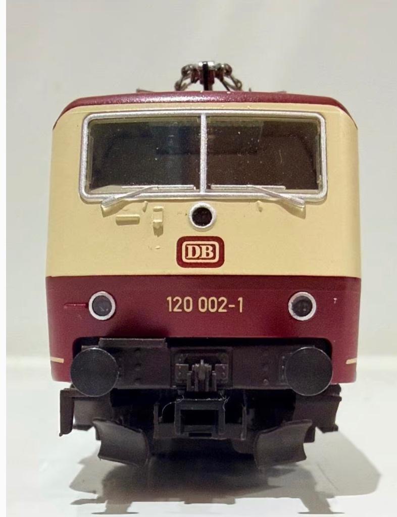 Marklin 37538 BR 120 sound digitaal zeer mooie metalen loc, Ophalen, Wisselstroom, Locomotief, Zo goed als nieuw