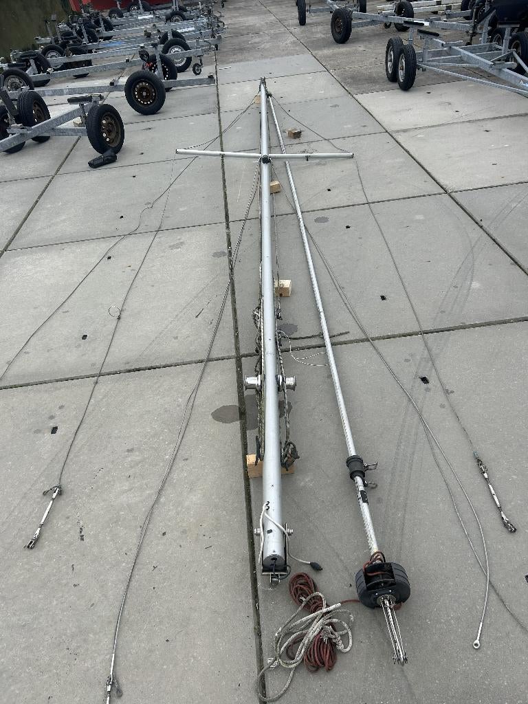 aluminium mast 8 meter, Watersport en Boten, Bootonderdelen, Ophalen, Gebruikt, Tuigage en Masten, Zeilboot