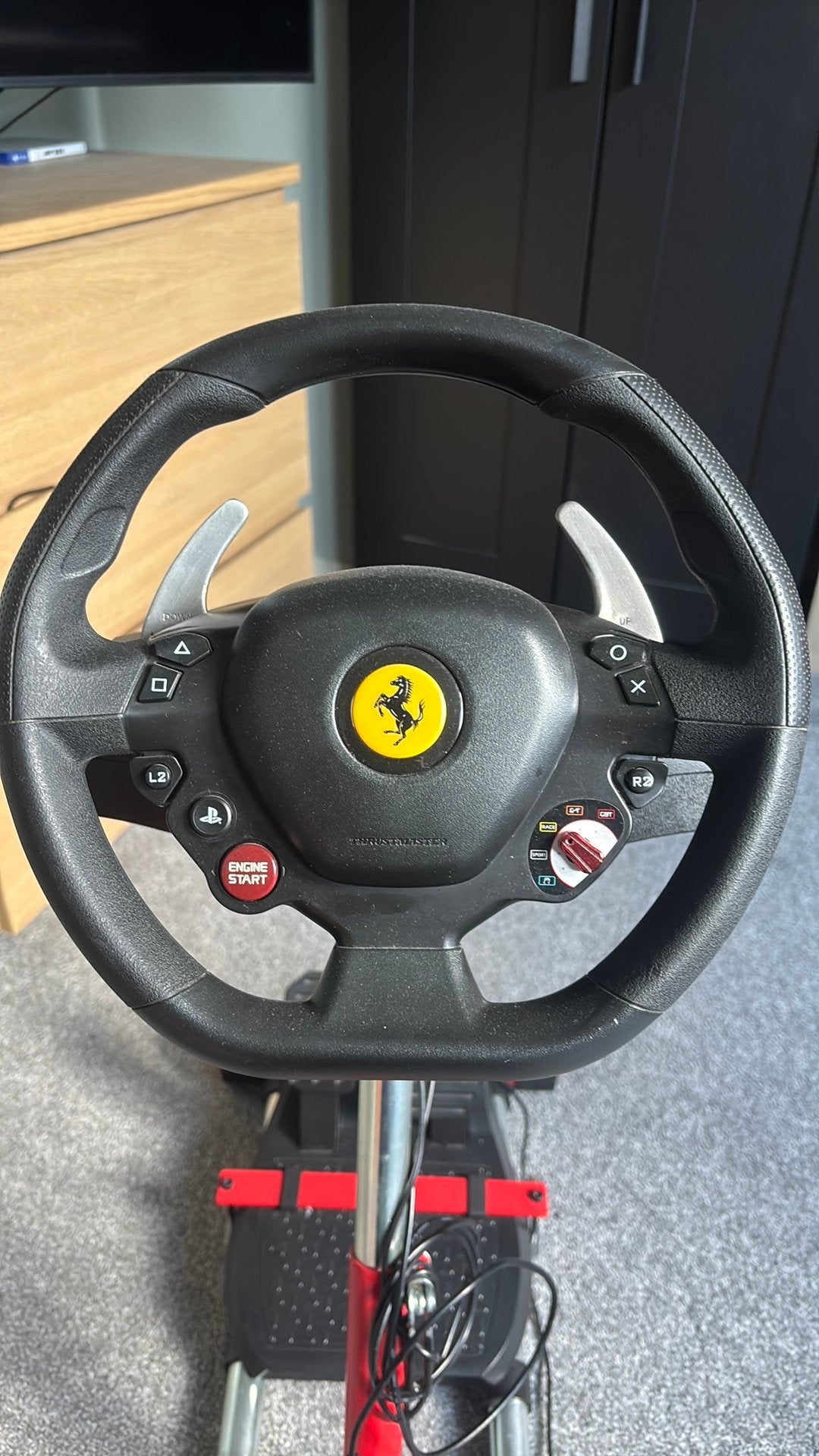 Racestuur met standaard, Ophalen, Gebruikt, Playseat of Racestoel, PlayStation 4
