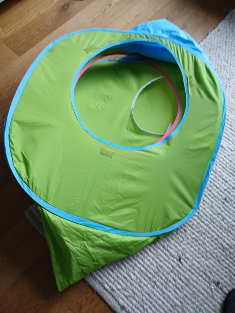 IKEA Busa tent, Ophalen, Gebruikt