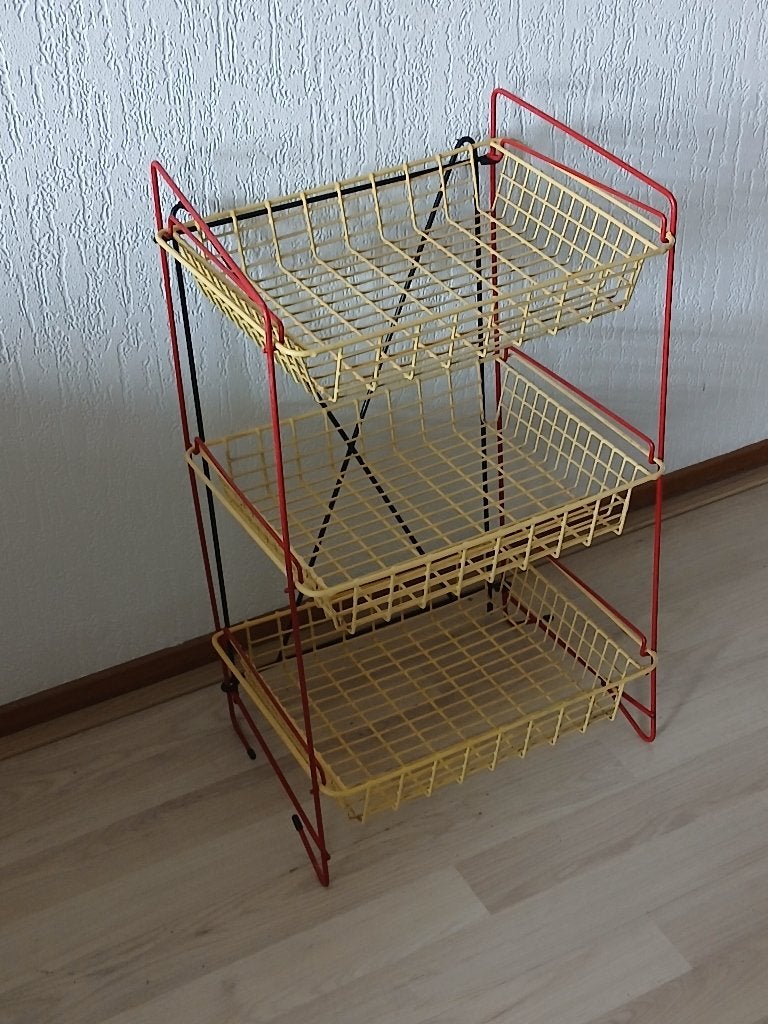 Tomado Keukenrek – Draadmandenrek – Vintage, Ophalen of Verzenden, Huis en Inrichting