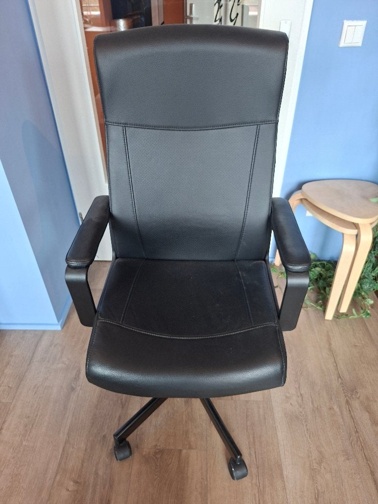 Ikea bureaustoel zwart - Millberget, Ophalen, Gebruikt, Zwart, Bureaustoel