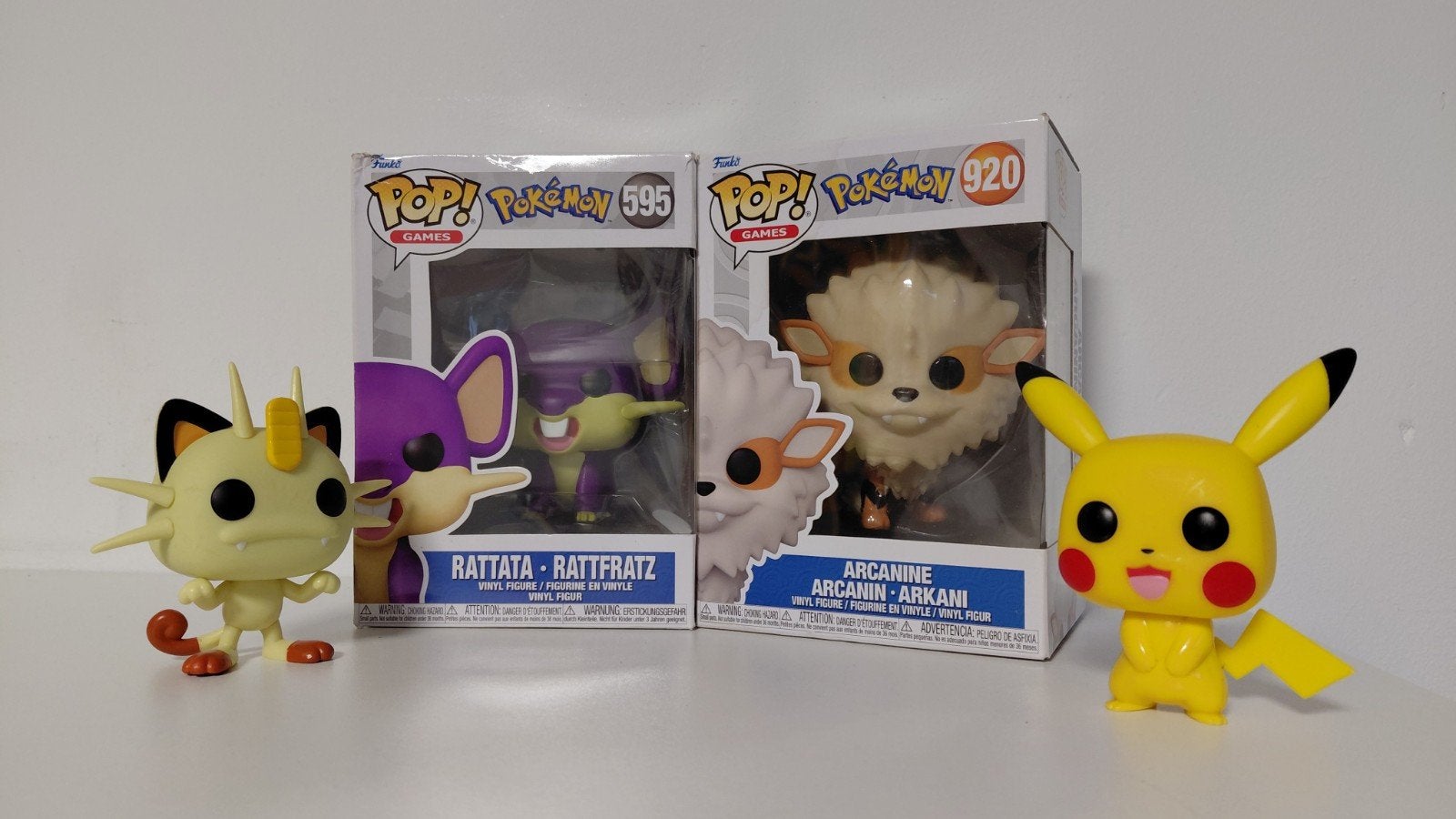 Pokémon poppetjes Funko pop set, Ophalen of Verzenden, Zo goed als nieuw