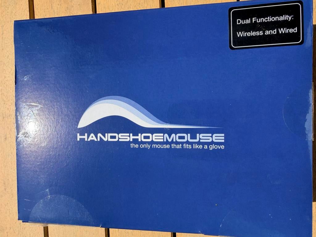 HandShoe Mouse Ergonomische Muis Bedraad Rechtshandig, Rechtshandig, Muis, Ergonomisch, Ophalen of Verzenden