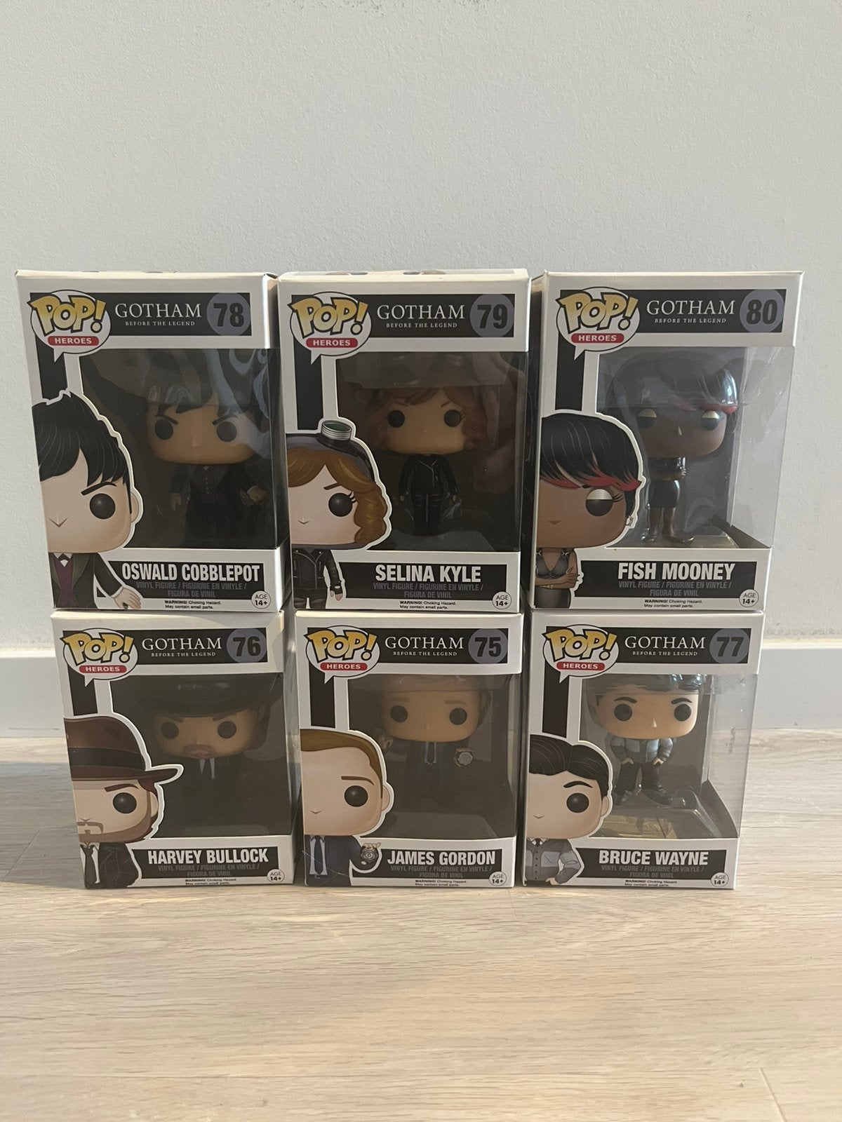Gotham Funko Pops - volledige serie, Verzenden, Zo goed als nieuw