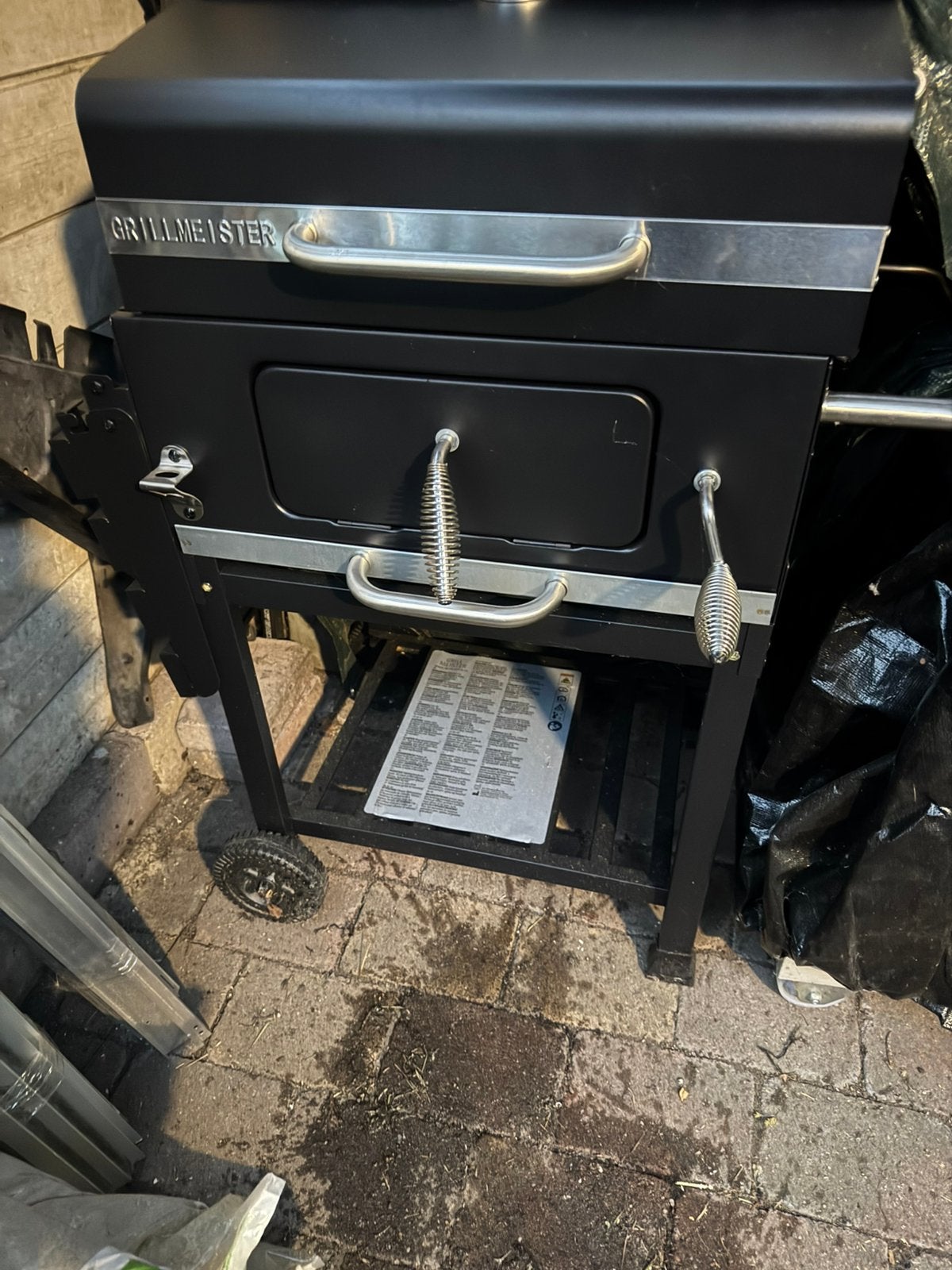 GRILLMEISTER Houtskool BBQ – Nieuw & Nooit Gebruikt!, Ophalen of Verzenden, Zo goed als nieuw