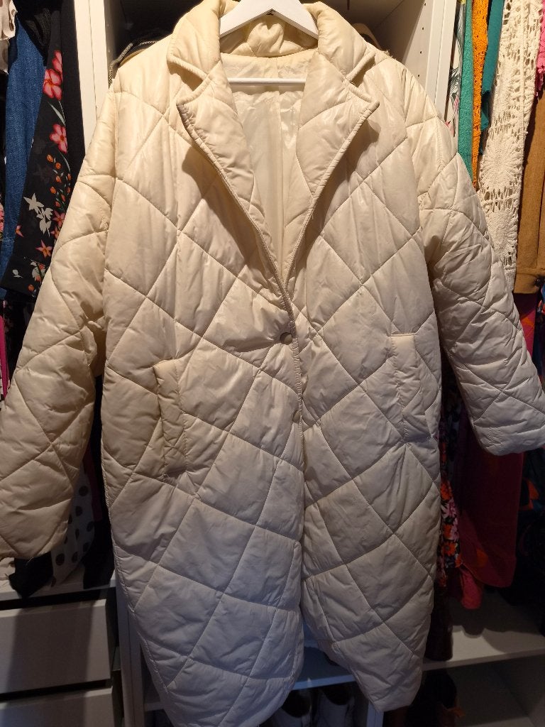 Tussenjas, Maat 38/40 (M), Beige, Onbekend., Ophalen of Verzenden