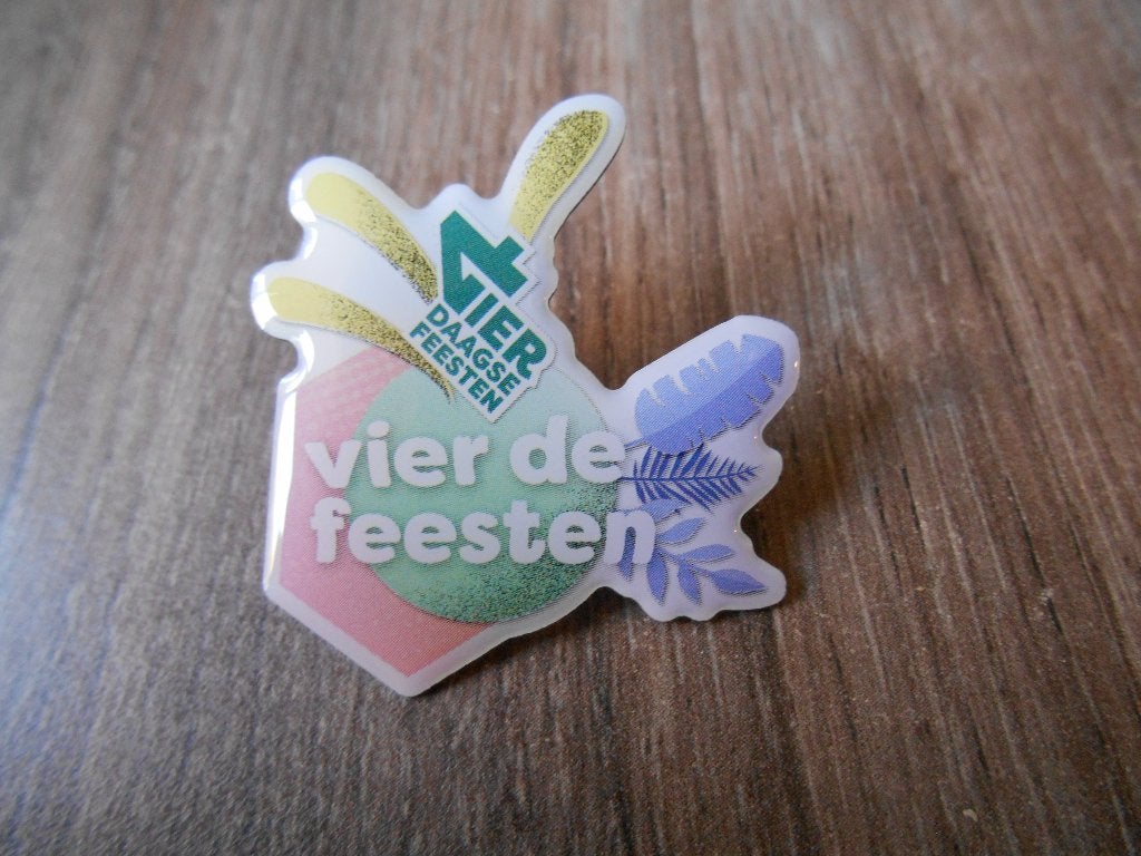 Vierdaagse pin Vier de feesten Nijmegen, Verzamelen, Speldjes, Pins en Buttons, Ophalen of Verzenden, Nieuw, Overige onderwerpen