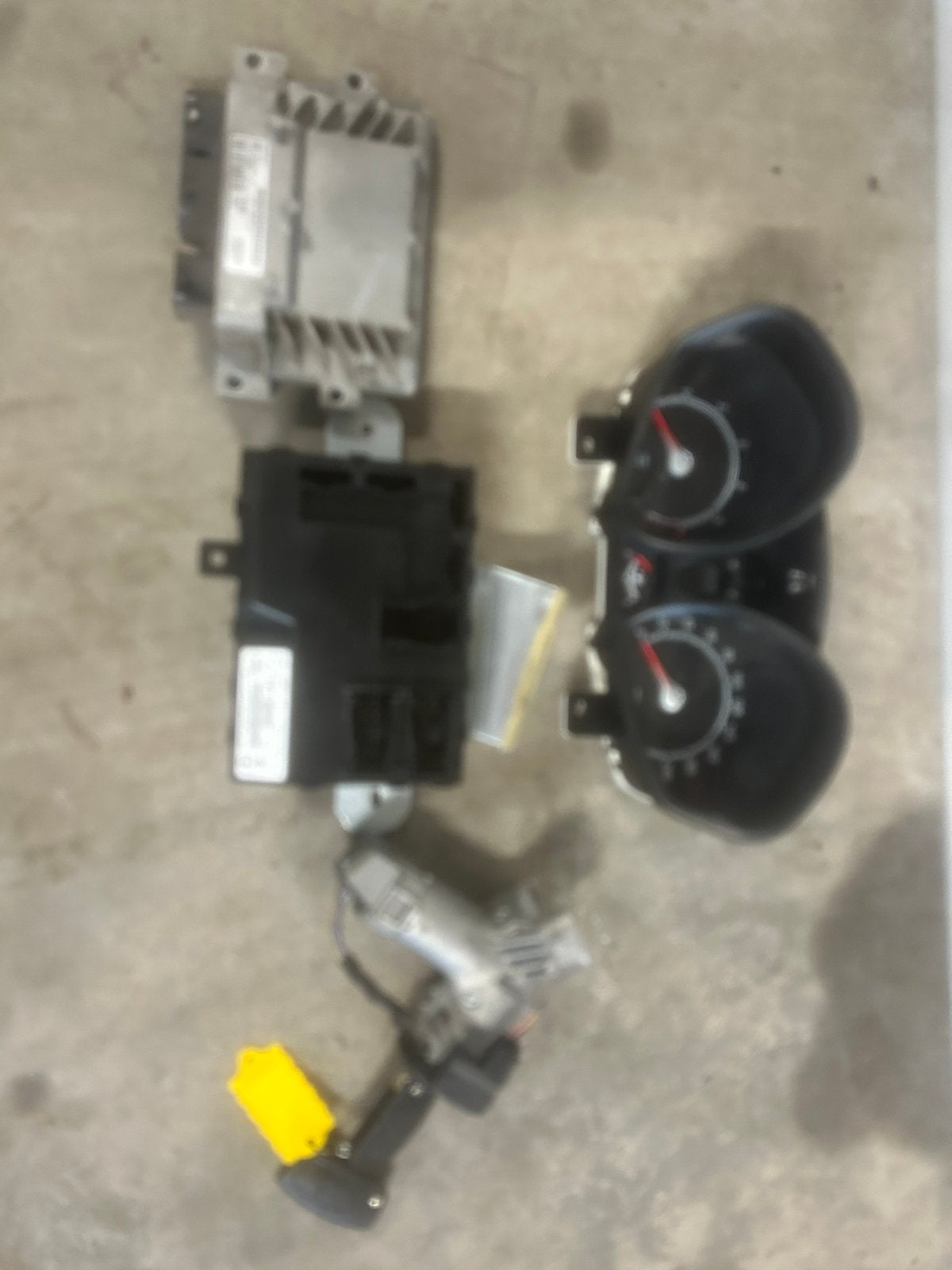 Ford fiesta ecu set + sleutel, Ophalen of Verzenden, Ford