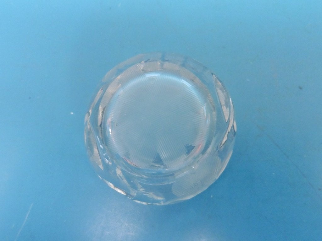Glazen zoutbakje, Antiek en Kunst, Ophalen of Verzenden