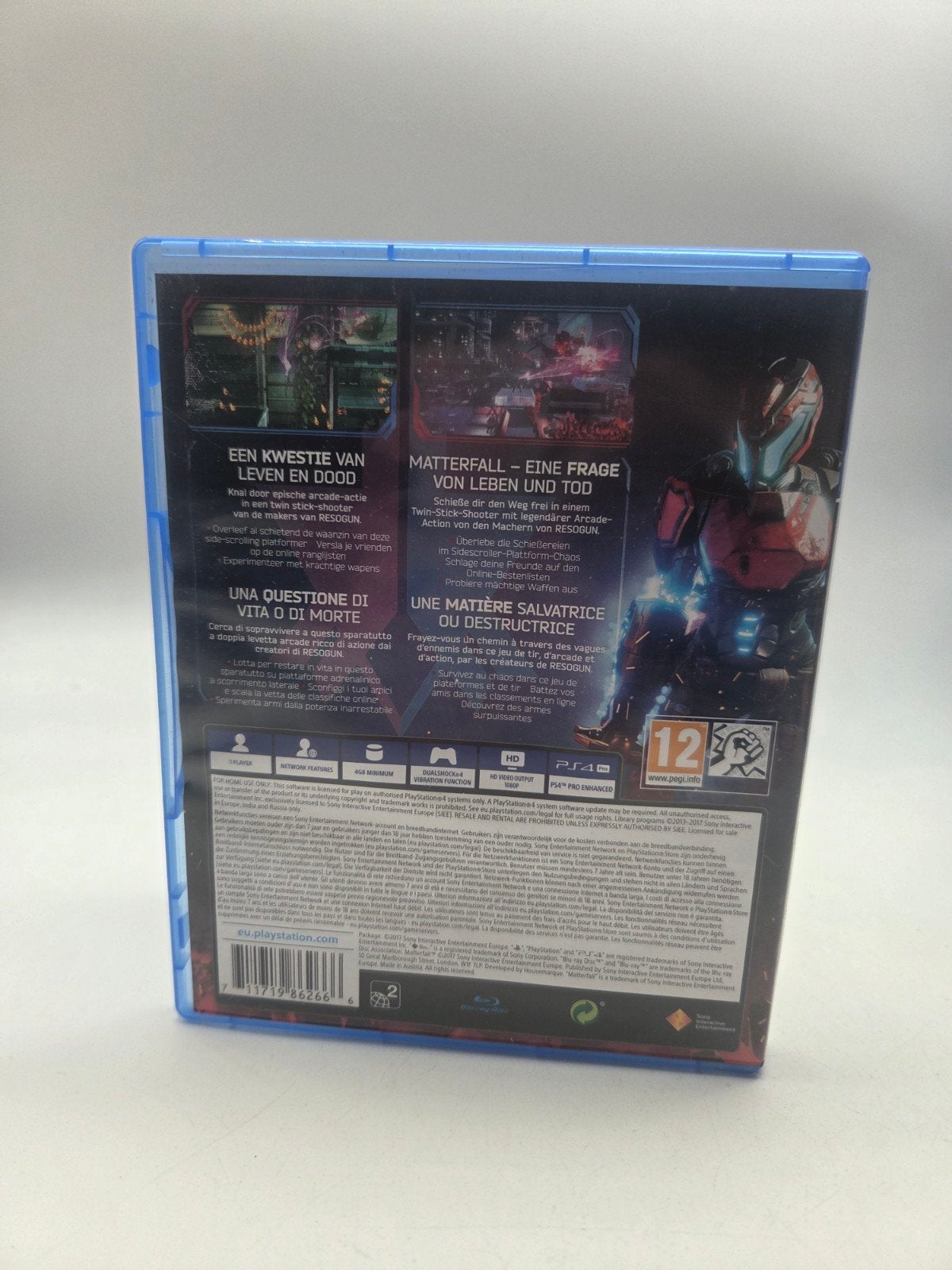Matterfall PS4 - Actievolle Shooter van Resogun Makers, Shooter, Helsinki, Finland, Housemarque, 1 speler