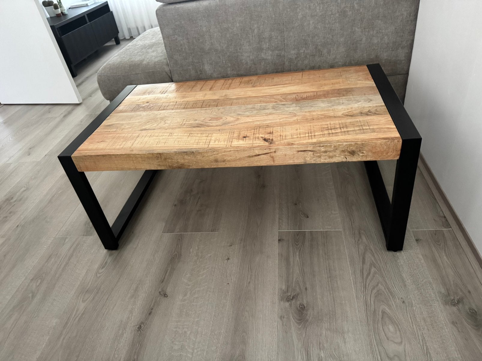 Salontafel, Huis en Inrichting, Ophalen, 100 tot 150 cm, 50 tot 100 cm, Zo goed als nieuw