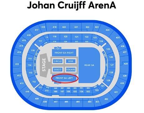 Harry Styles dinsdag 26 mei - Front GA Left - 2 tickets, Twee personen, Mei