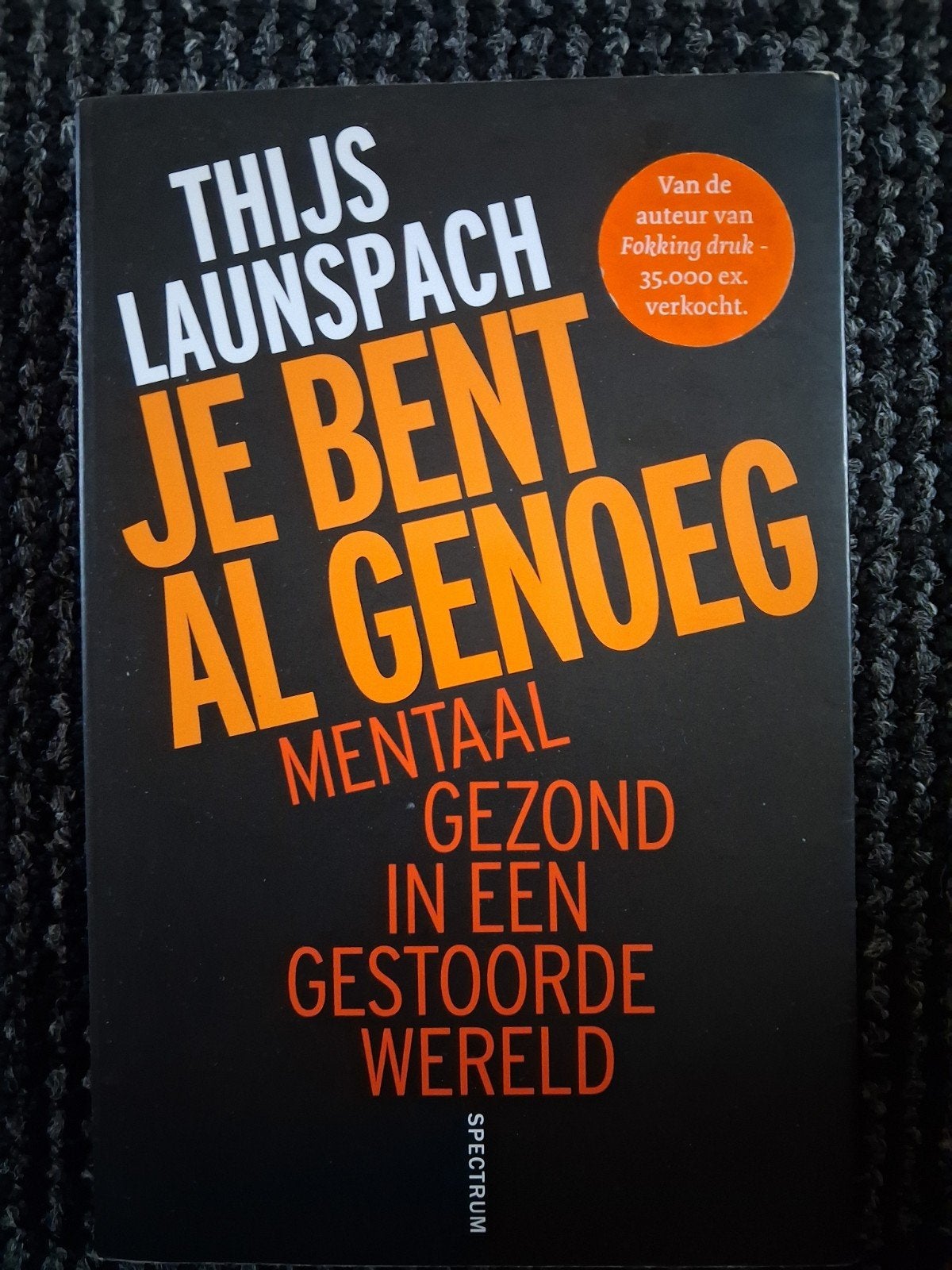 Thijs Launspach - Je bent al genoeg, Ophalen, Zo goed als nieuw, Thijs Launspach