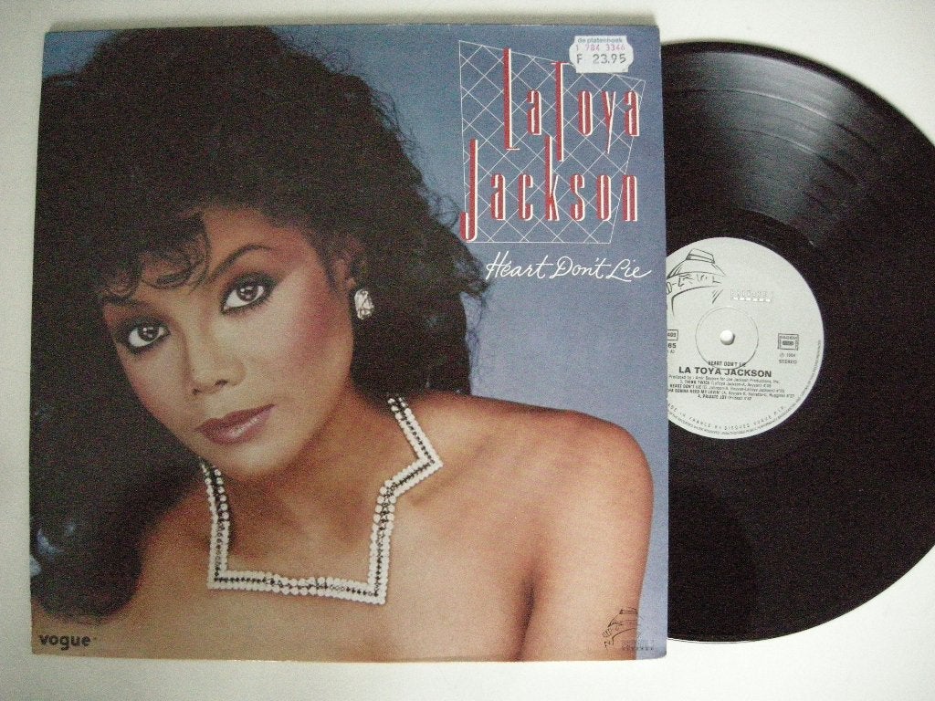 La Toya Jackson Heart Don't Lie - LP vinyl zgan, Ophalen, Zo goed als nieuw, 12 inch