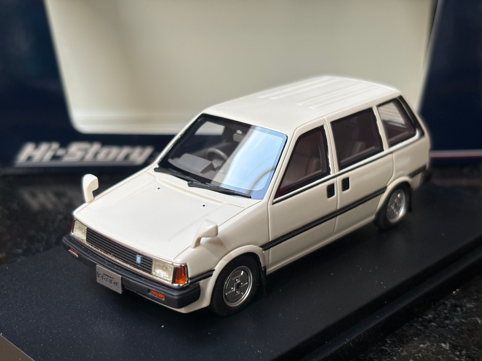 Nissan Prairie 1:43 Hi-Story, Ophalen of Verzenden, Nieuw, Auto, Overige merken