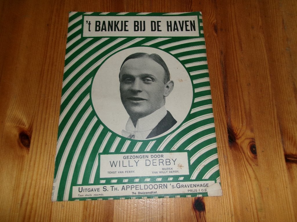 Willy derby / ferry - 't bankje bij de haven - moeder, Zang, Gebruikt, Ophalen of Verzenden, Artiest of Componist