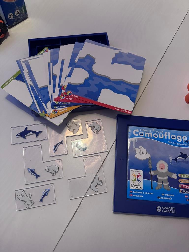 Smartgame Noordpool camouflage, Een of twee spelers, Ophalen of Verzenden, Zo goed als nieuw, Reisspel