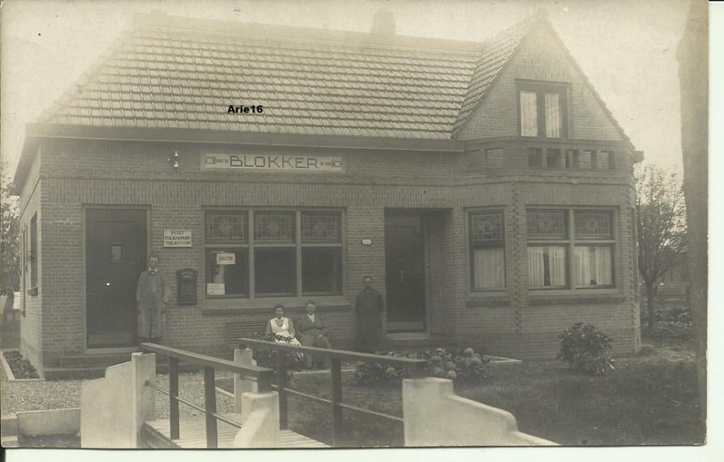 Blokker, Verzenden, 1920 tot 1940, Gelopen, Noord-Holland