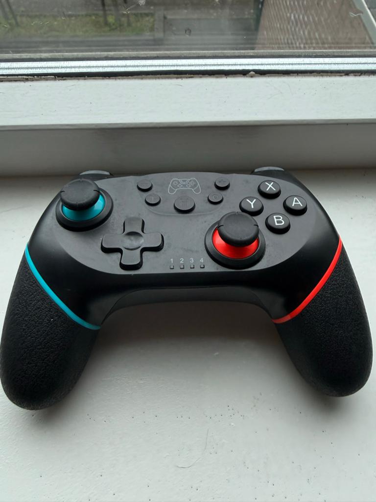 Draadloze Controller voor Nintendo Switch - Zwart, Spelcomputers en Games, Ophalen of Verzenden, Zo goed als nieuw, Met 1 controller