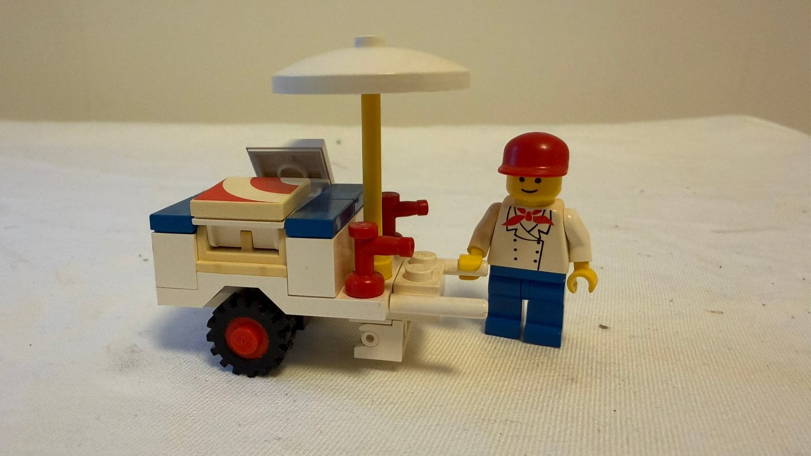 Vintage lego ijscokar 6601, Ophalen, Gebruikt, Lego