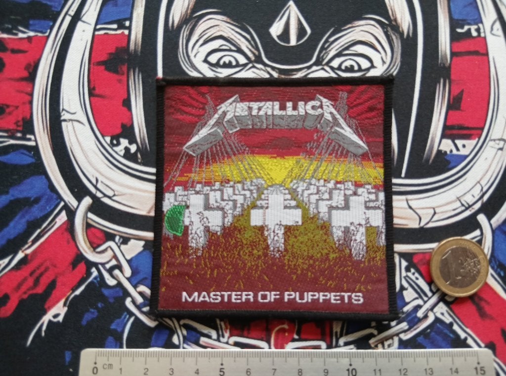 Metallica originele vintage 1986 master of puppets patch 67, Ophalen of Verzenden, Nieuw, Kleding