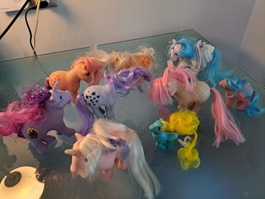 9 G1 My Little Pony's, Ophalen of Verzenden, Gebruikt