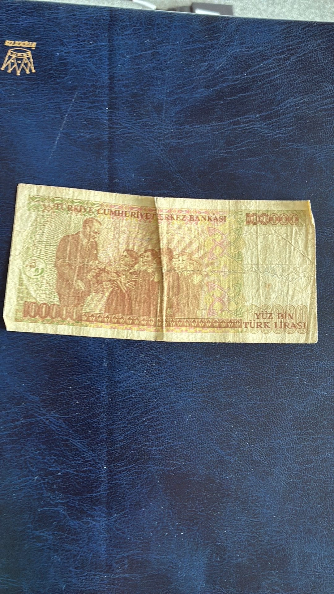 Turkije 100.000 lirasi, Ophalen of Verzenden, Overige landen