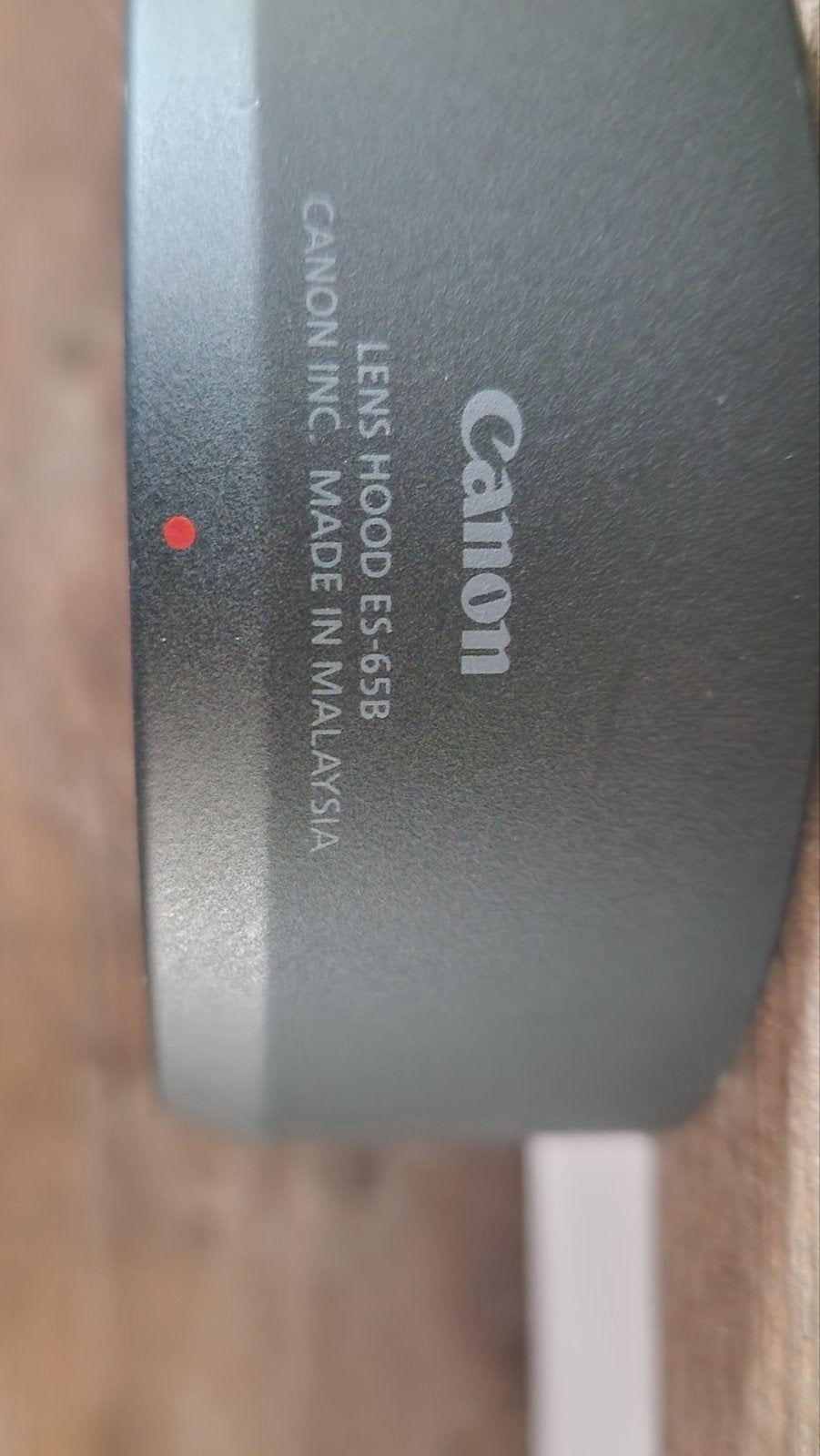 Canon Lens Hood ES-65B voor RF 50mm F1.8 STM, Ophalen of Verzenden, 50 tot 60 mm