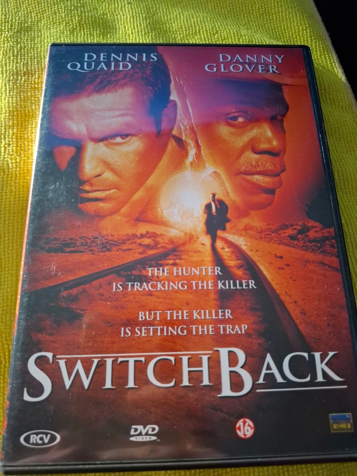 Switchback DVD - Dennis Quaid & Danny Glover, Vanaf 16 jaar, Ophalen of Verzenden, Gebruikt, Actiethriller