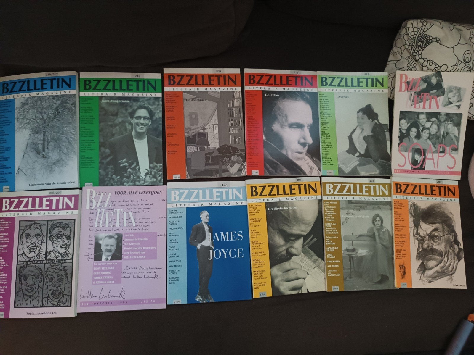 BZZLLETIN Literair Magazine Collectie (40+ nummers), Boeken, Tijdschriften en Kranten, Ophalen of Verzenden, Zo goed als nieuw
