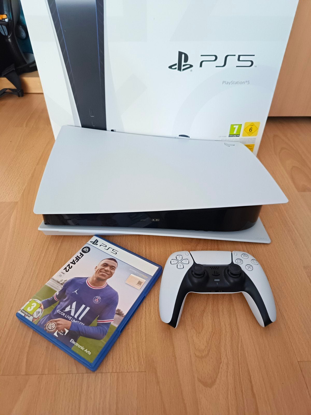 Ps5 disc editie compleet met doos, Ophalen, Zo goed als nieuw