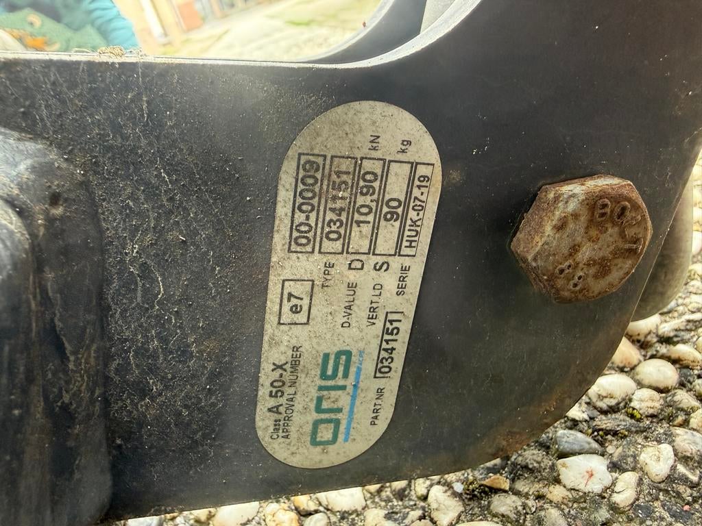 Oris Trekhaak met afneembare kogel, Ophalen, Gebruikt