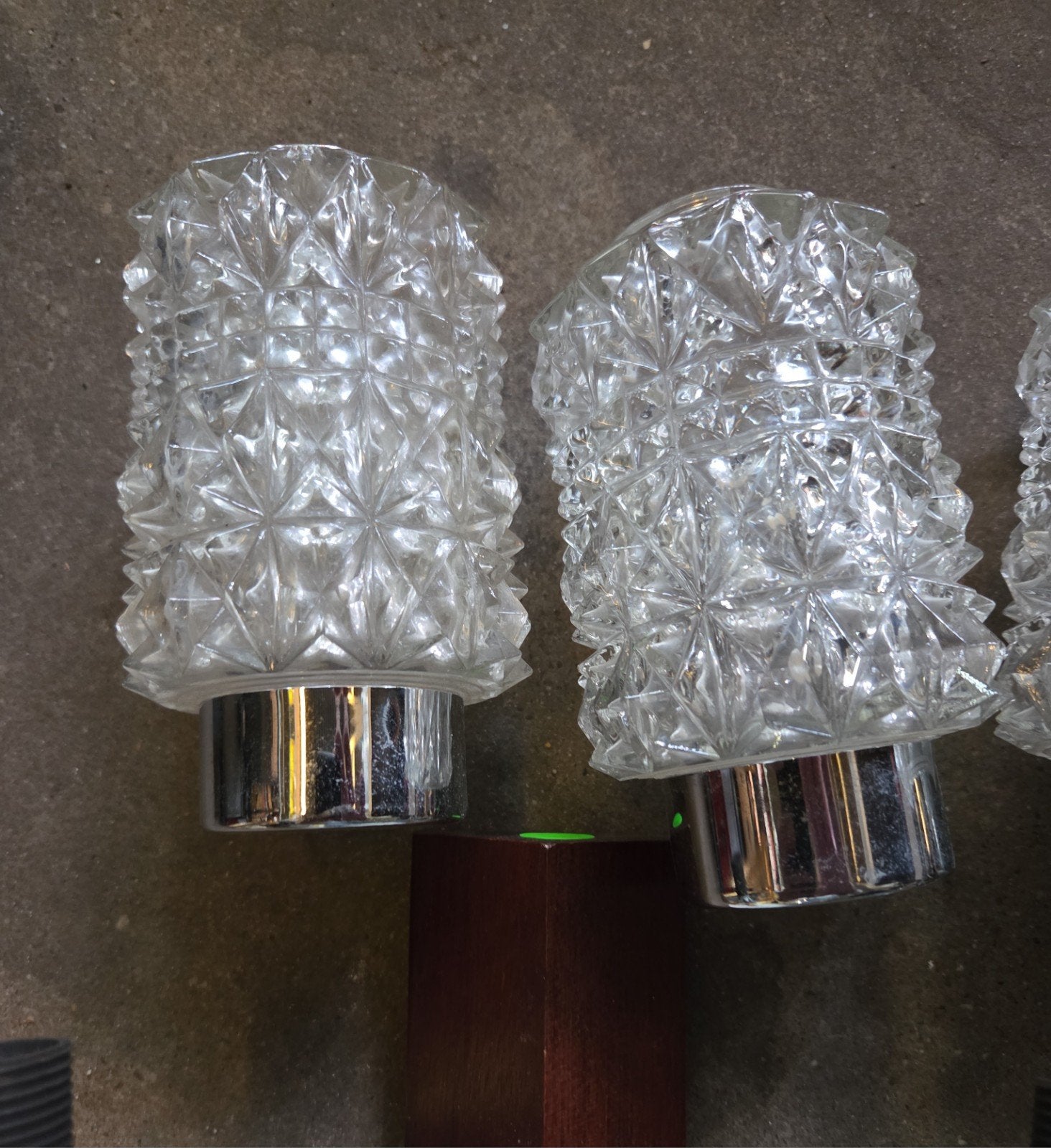 set vintage wandlampen uit de jaren '60, Huis en Inrichting, Lampen | Wandlampen, Ophalen of Verzenden, X, X, X