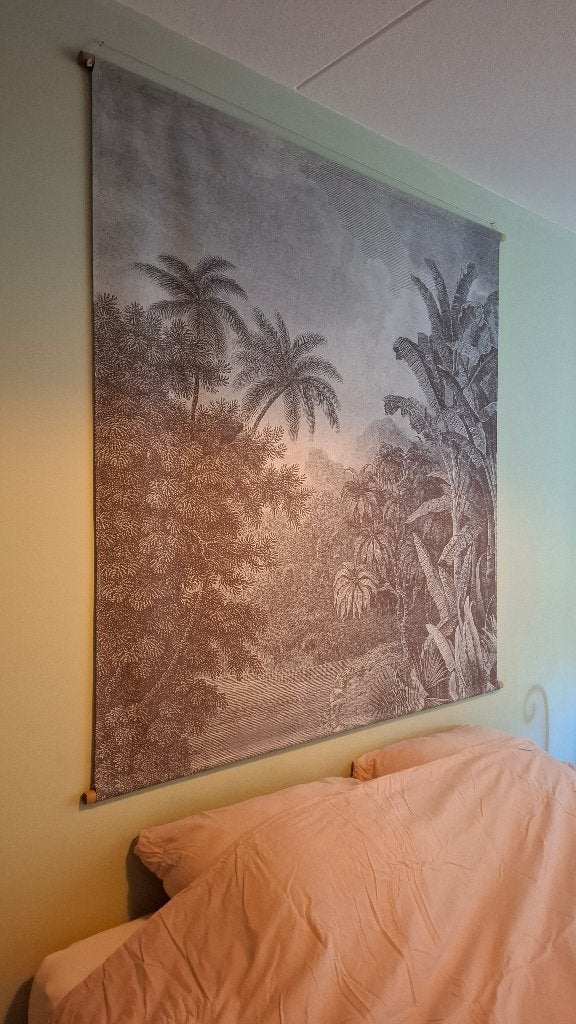 HKliving wanddoek XXL, Ophalen, 154 cm, Zo goed als nieuw, 154 cm