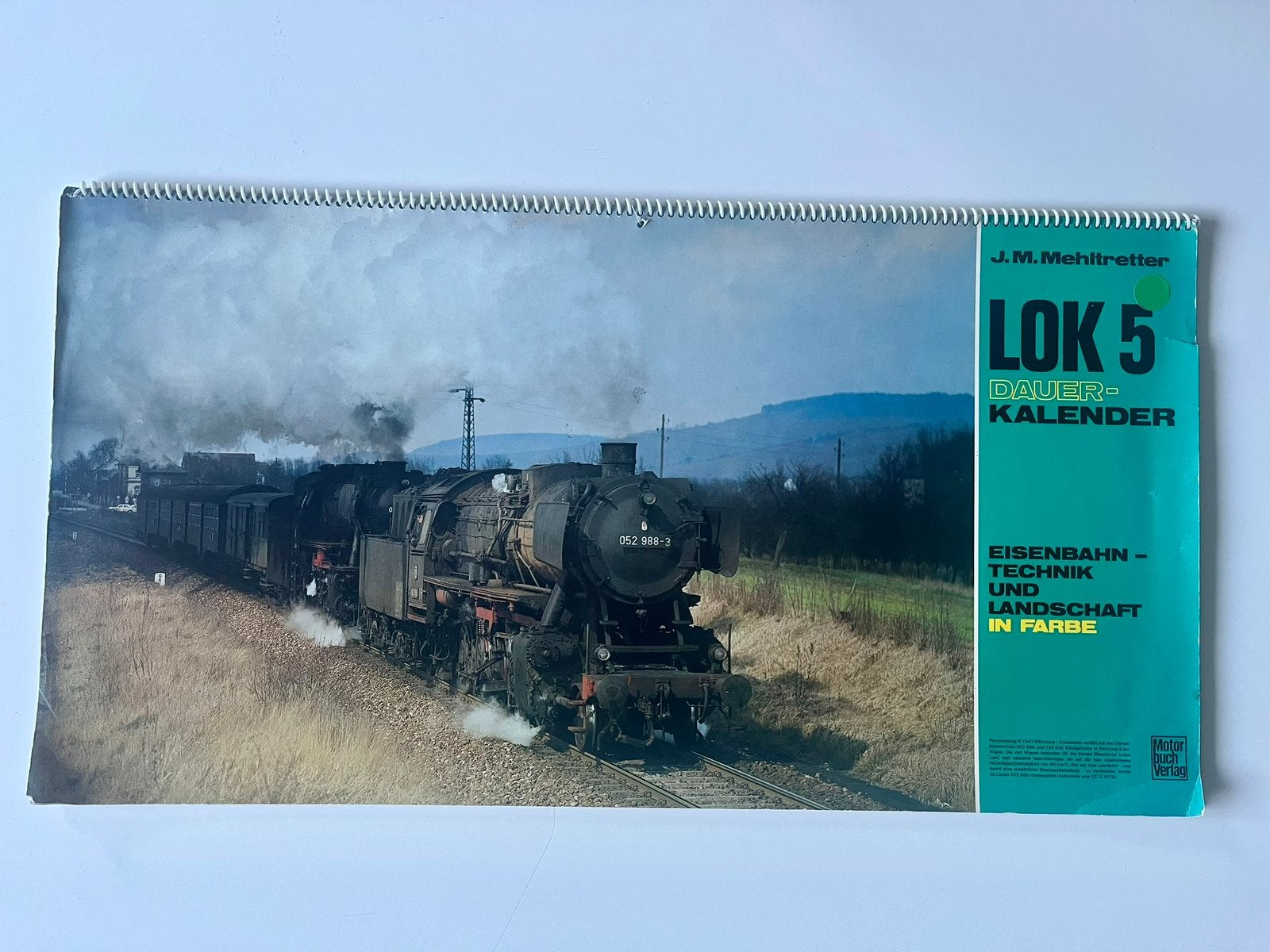 LOK 5 Dauer kalender - Mehltretter - treinen locomotieven, Ophalen of Verzenden, Zo goed als nieuw, Trein