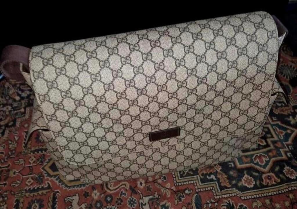 Gucci Luiertas (GG Supreme Diaperbag), Ophalen of Verzenden, Zo goed als nieuw, Schoudertas