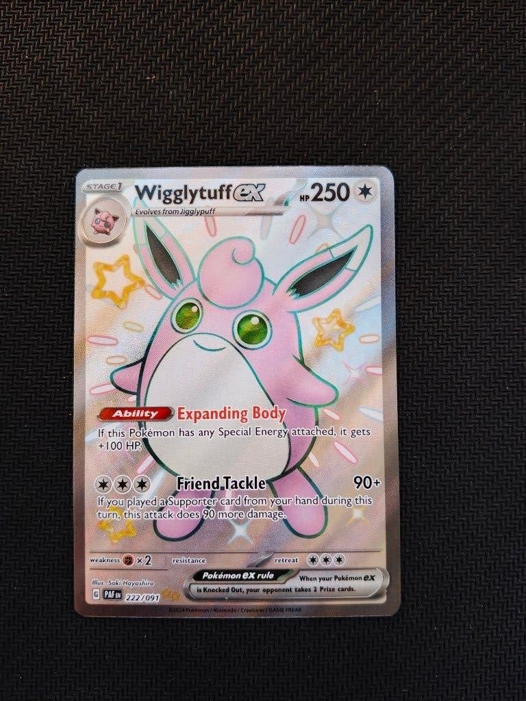 Wigglytuff ex (PAF 222), Ophalen of Verzenden, Nieuw, Losse kaart, Foil