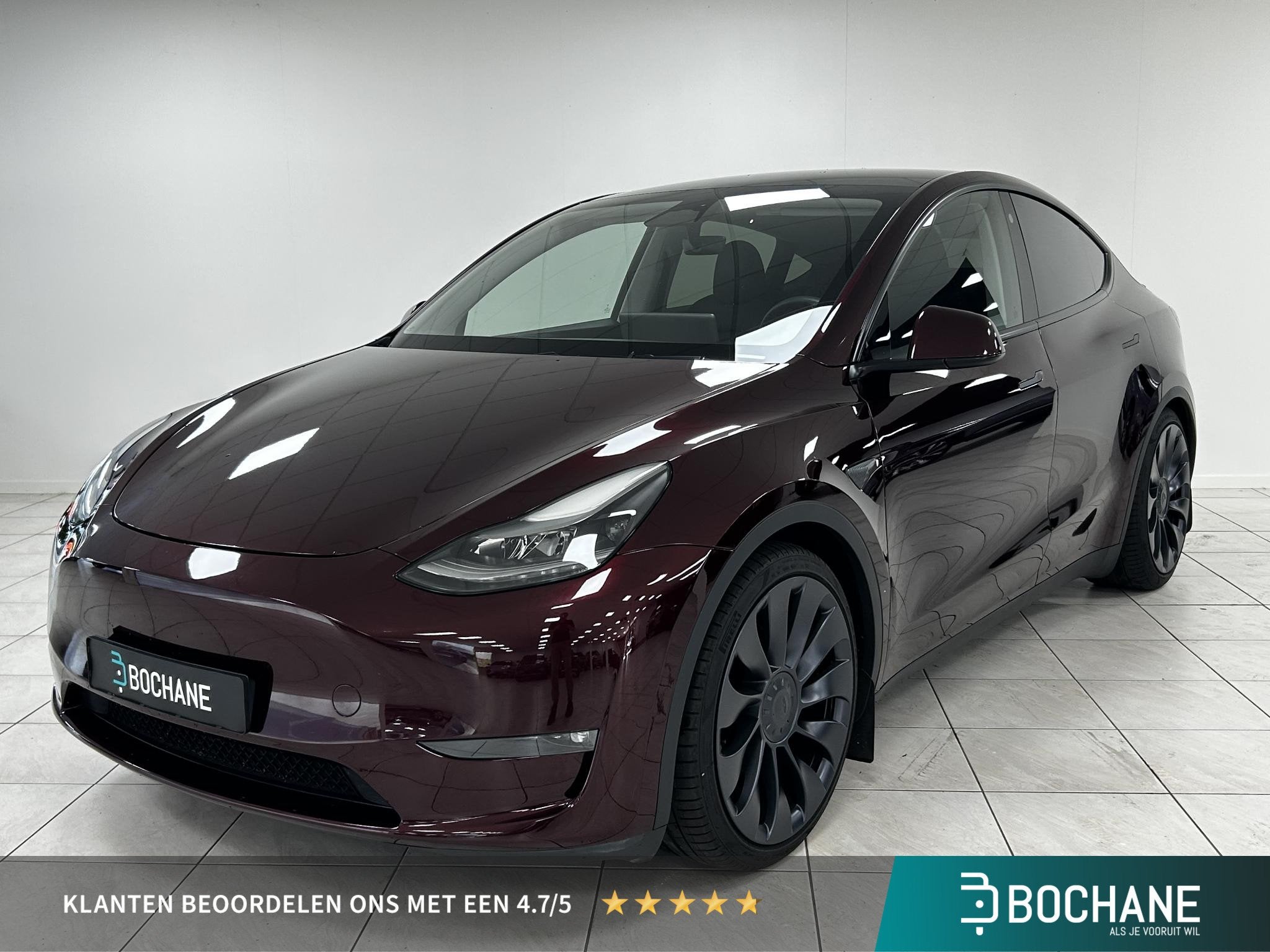 Tesla Model Y Performance AWD 75 kWh NAVIGATIE | ACHTERUITRI
