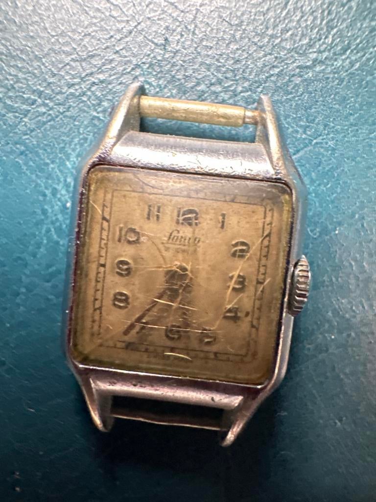 Lanco Swiss Made Dames Horloge - Vintage Polshorloge, Overige merken, Gebruikt, Polshorloge, Ophalen of Verzenden