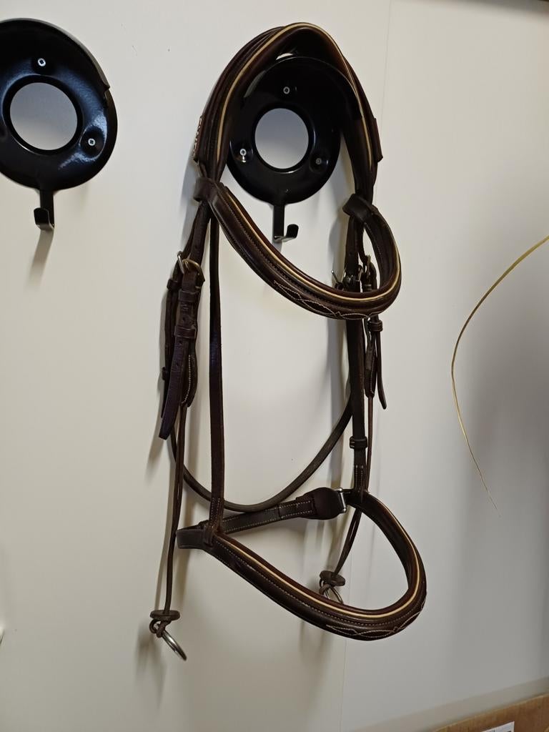 Cwd hoofdstel, Dieren en Toebehoren, Paarden en Pony's | Hoofdstellen en Tuigage, Ophalen of Verzenden, Zo goed als nieuw, Dressuur