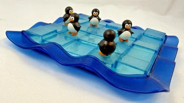 SmartGames Penguins on ice op ijs logica spel puzzelspel, Coolsingel 104, 3011 AG Rotterdam, Netherlands, Verzenden, Zo goed als nieuw