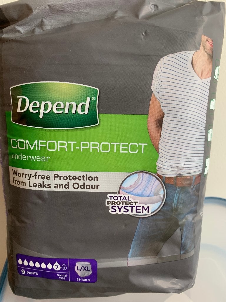 Te koop 8 pakken depend comfort protect voor heren, Ophalen of Verzenden, Nieuw